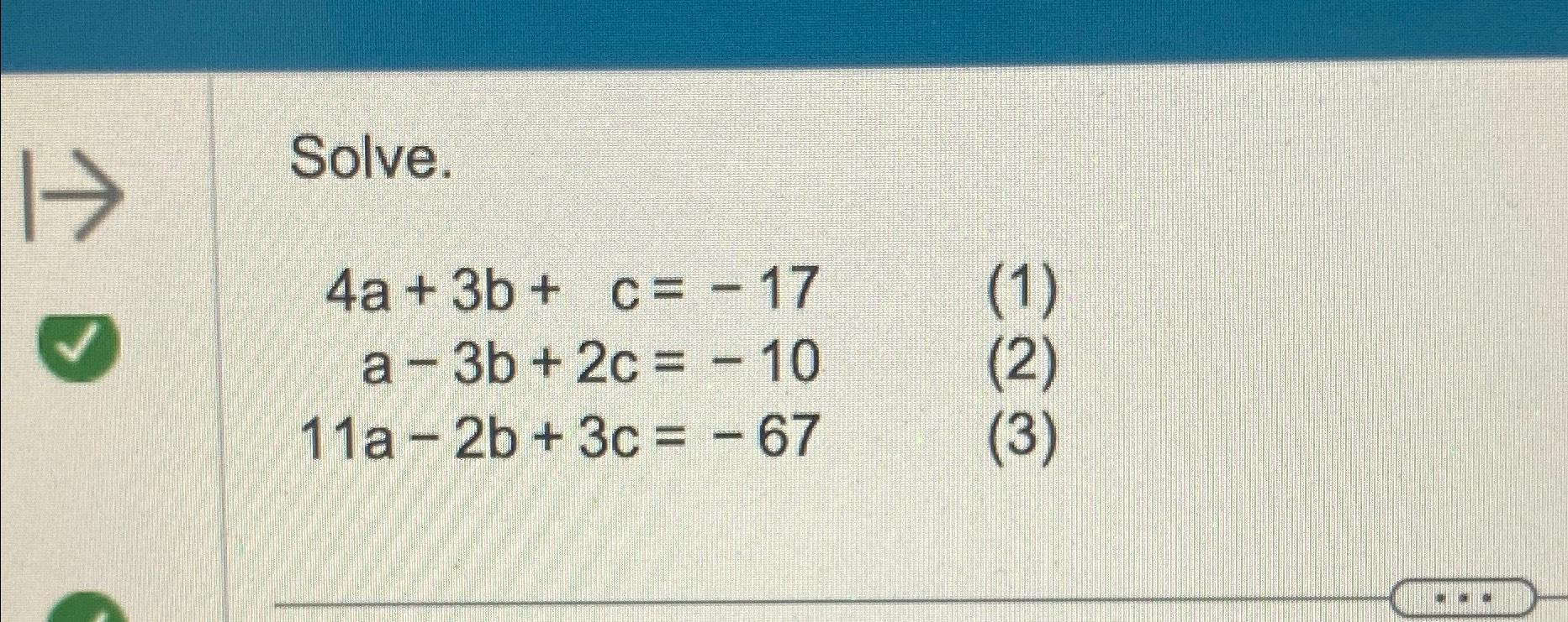 solved-solve-4a-3b-c-17a-3b-2c-1011a-2b-3c-67-chegg