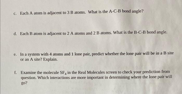 C. Each A atom is adjacent to 3 B atoms. What is the | Chegg.com