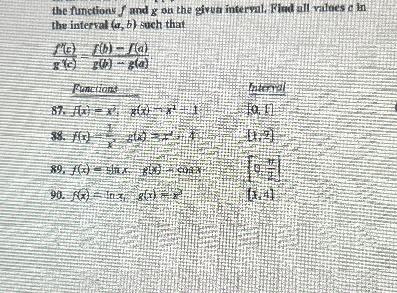 solved-the-functions-f-and-g-on-the-given-interval-find-chegg