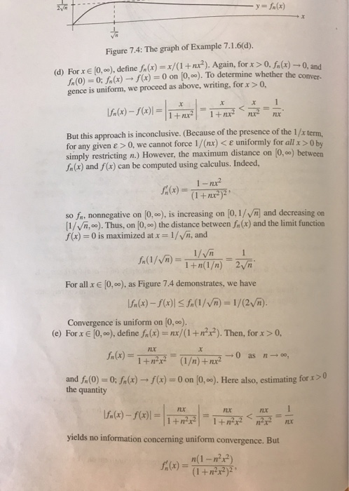 Solved 5 Define For N N And X R Fn X X 1 Nx Chegg Com