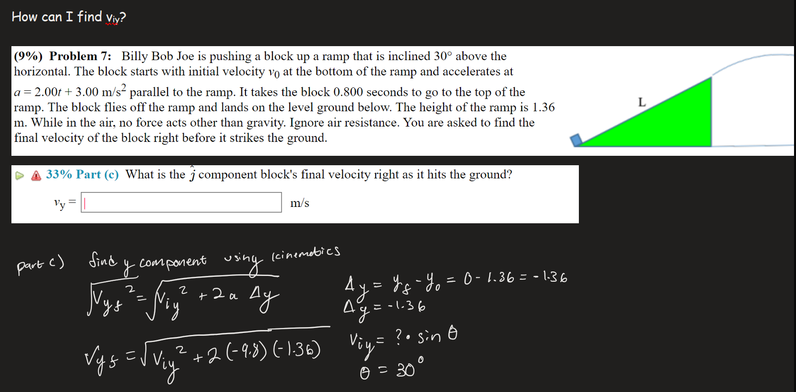 Solved For part c, ﻿I am having trouble finding the speed | Chegg.com