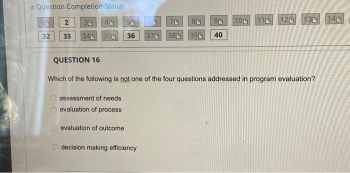 Solved Which of the following is not one of the four | Chegg.com