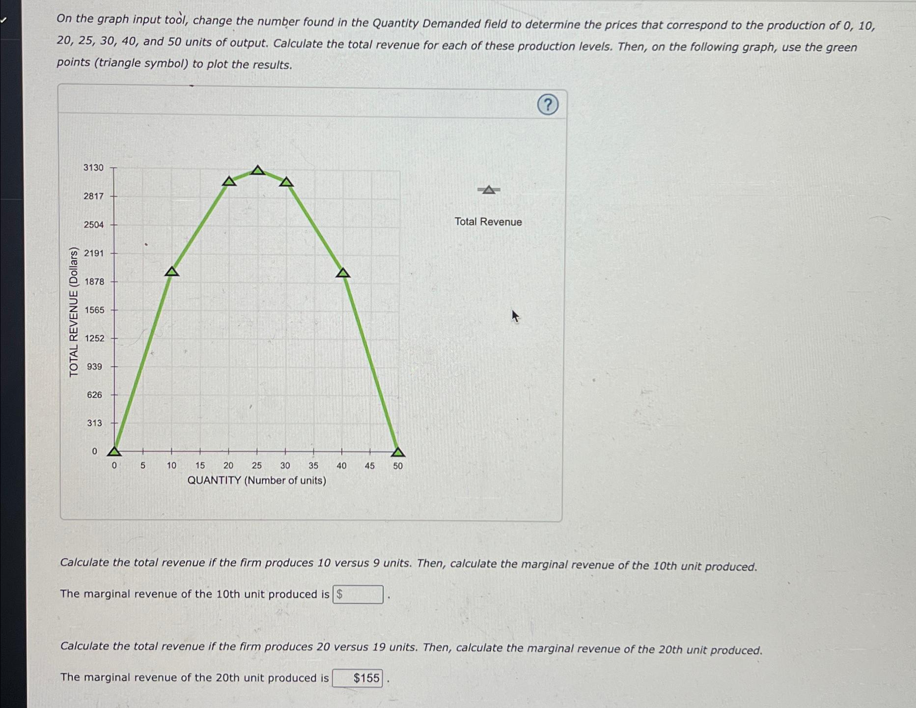 On the graph input tool, change the number found in | Chegg.com