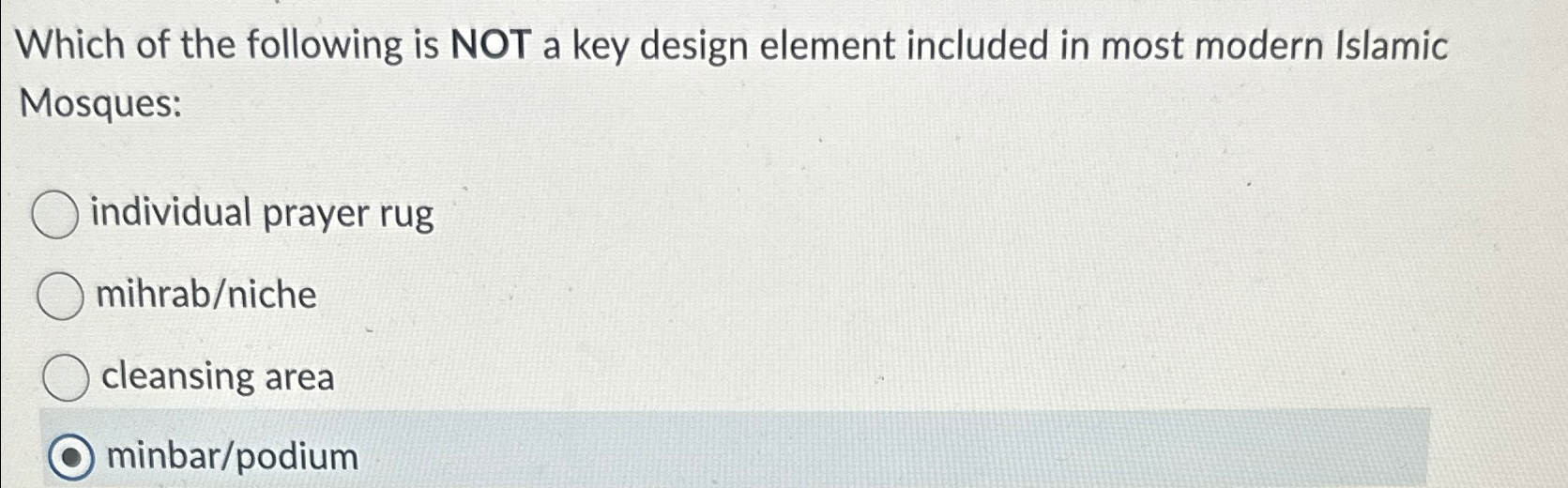 Solved Which of the following is NOT a key design element | Chegg.com