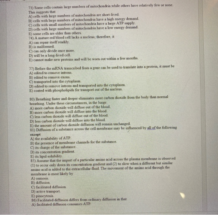 solved-73-some-cells-contain-large-numbers-of-mitochondria-chegg