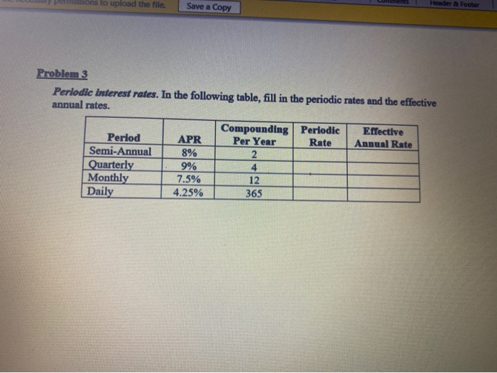 Solved Upload The Ple S Ave A Copy Problem 3 Periodic 5689