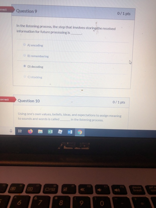 Solved ect Question 1 0/1 pts Which of the following is a | Chegg.com