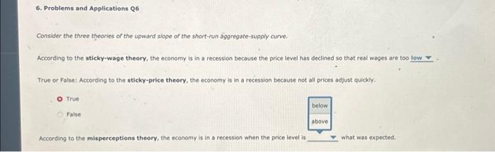 Solved 6 Problems And Applications Q6 Consider The Three