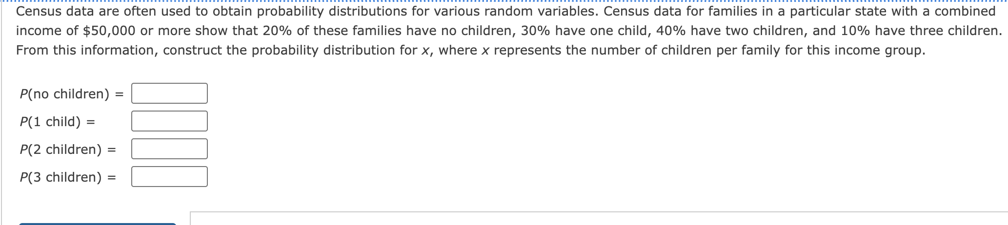 Solved Census data are often used to obtain probability | Chegg.com
