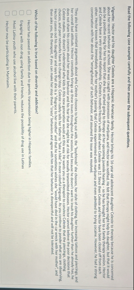 Solved Read the following case example carefully and then | Chegg.com