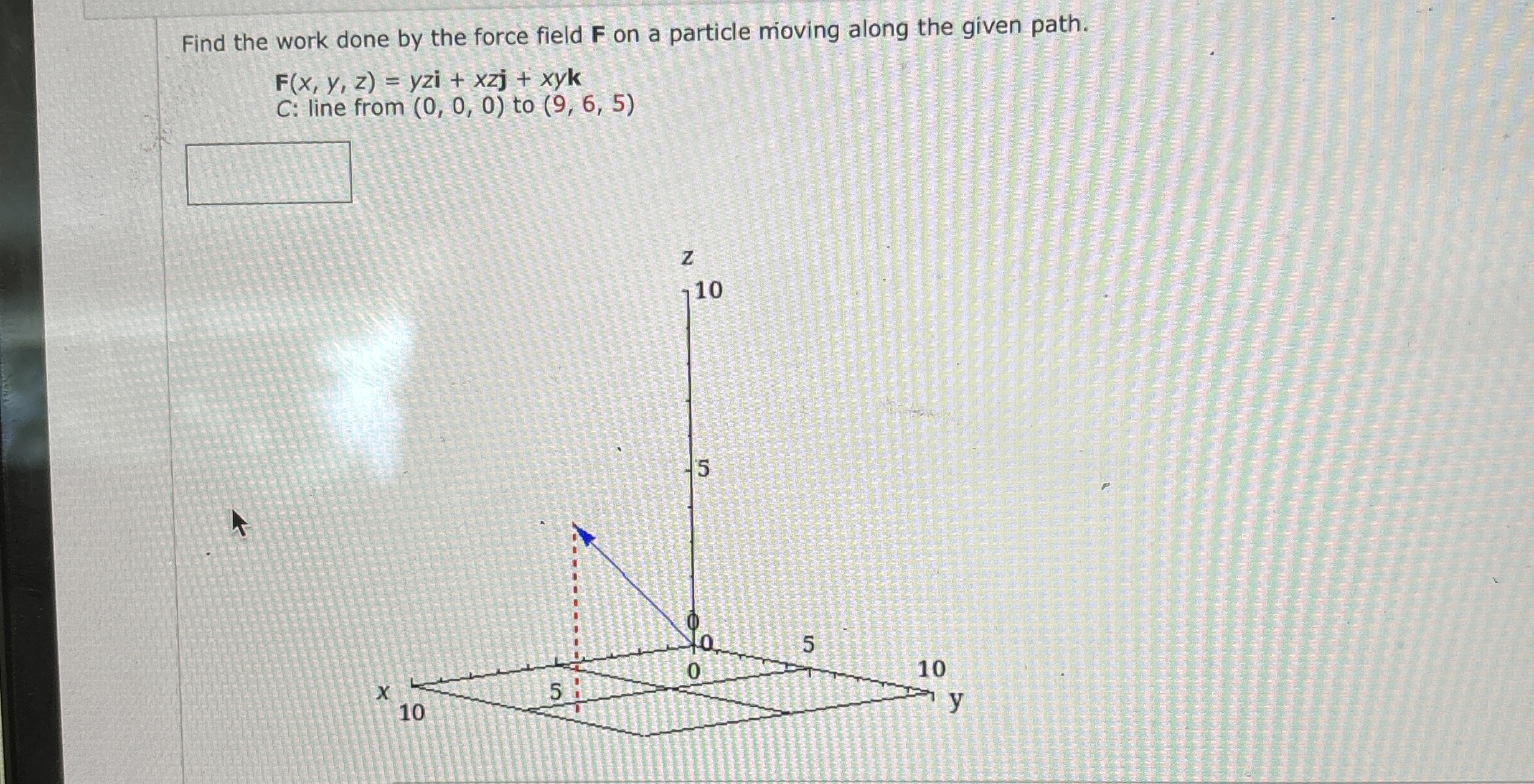 Solved Find the work done by the force field F ﻿on a | Chegg.com