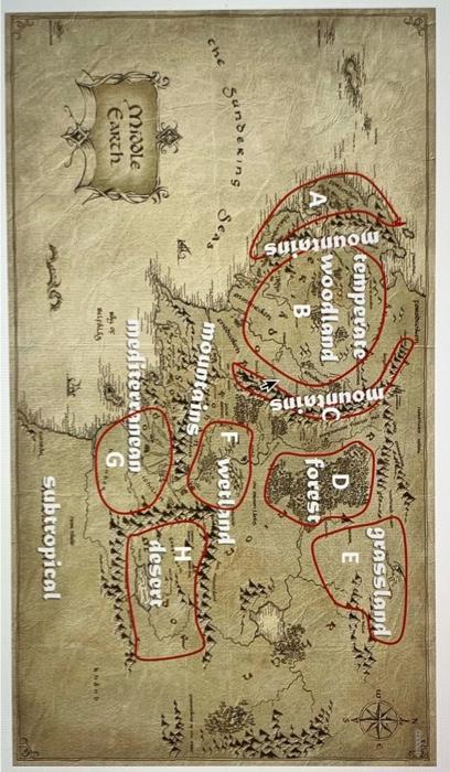 middle earth map lonely mountain