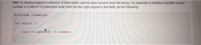Solved In this programming assignment, you will develop a | Chegg.com