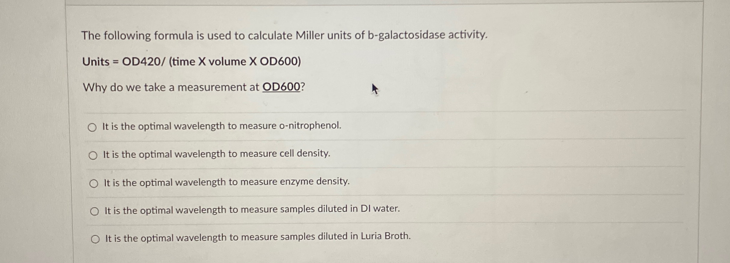Solved The following formula is used to calculate Miller | Chegg.com