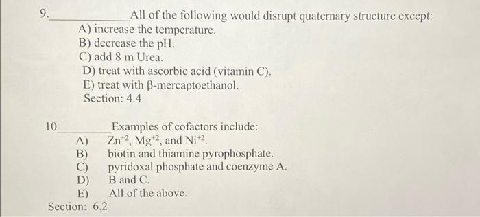 what is a 5 letter word that determines a protein's function