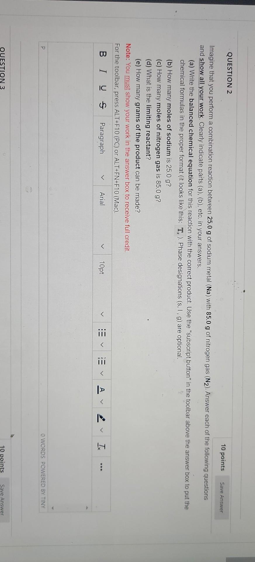 Solved QUESTION 2 10 points Save Answer Imagine that you | Chegg.com
