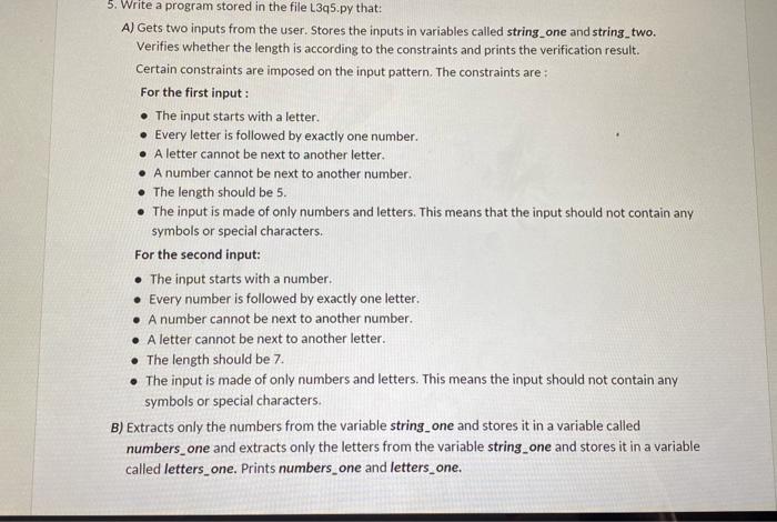 Solved please type the code for the whole python program, | Chegg.com