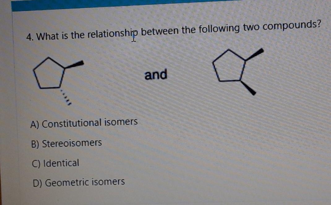 Solved 4. What Is The Relationship Between The Following Two | Chegg.com