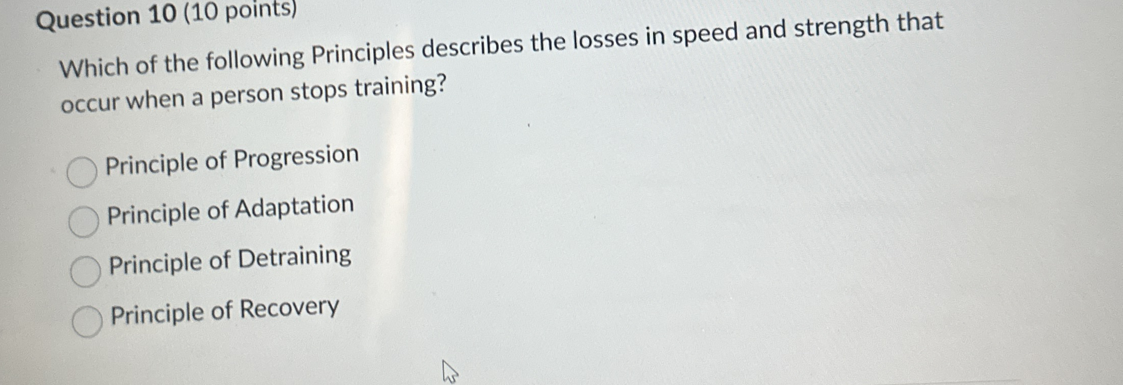 Solved Question 10 (10 ﻿points)Which of the following | Chegg.com