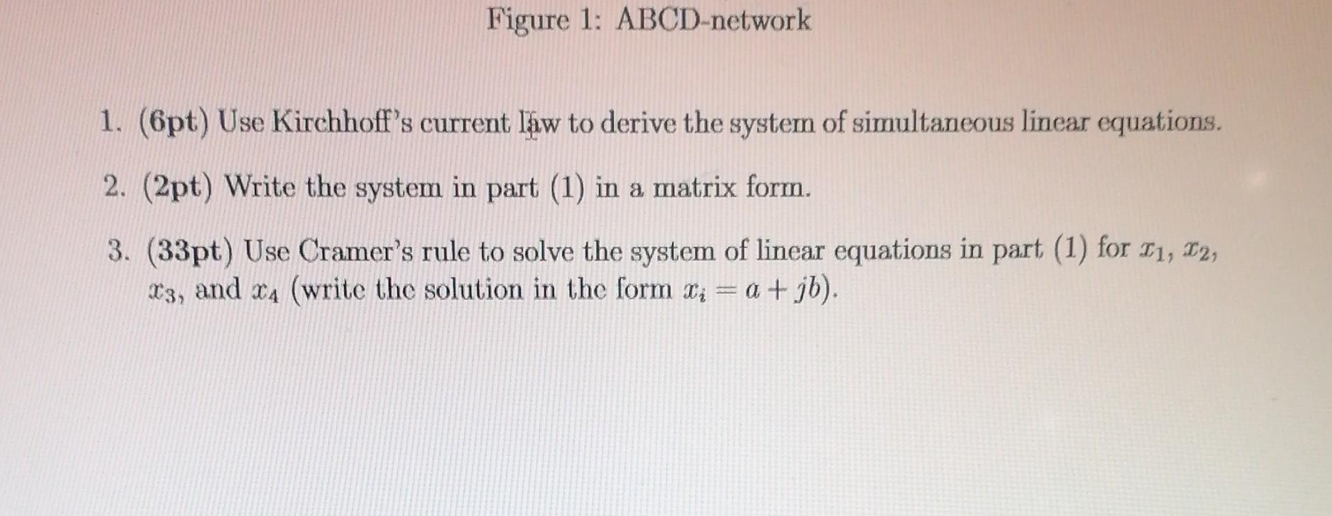 Solved The Figure 1 Below Show The Current Flow Through A | Chegg.com