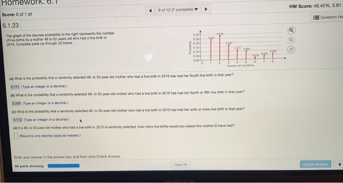 Solved Homework: HW Score: 48.45%, 5.81 9 of 12 (7 completo) | Chegg.com