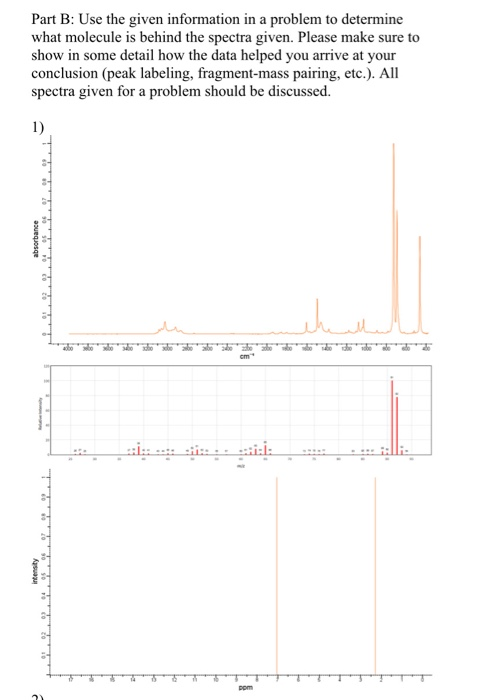 Solved Part B: Use the given information in a problem to | Chegg.com