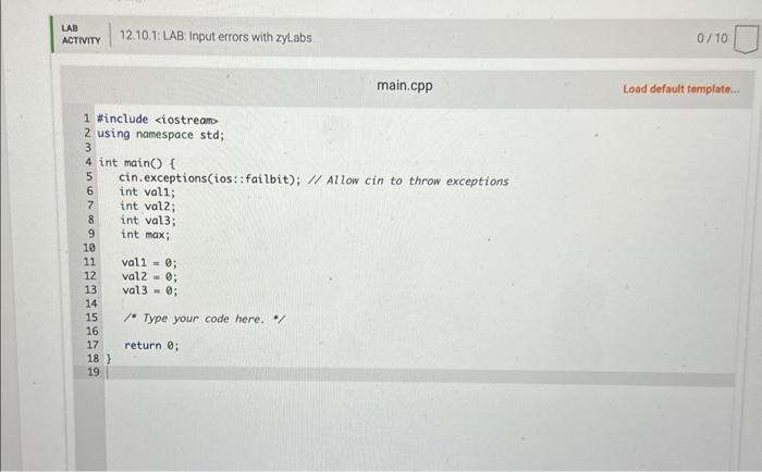Solved Write a program that takes in three integers as | Chegg.com