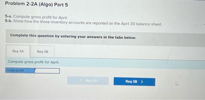 Solved Required Information Problem 2-2A (Algo) Computing | Chegg.com