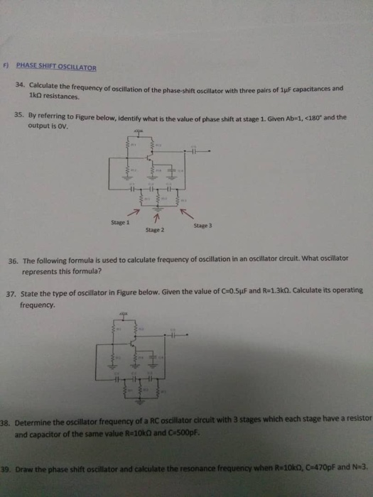 Solved 17. Calculate the frequency of oscillations of a | Chegg.com