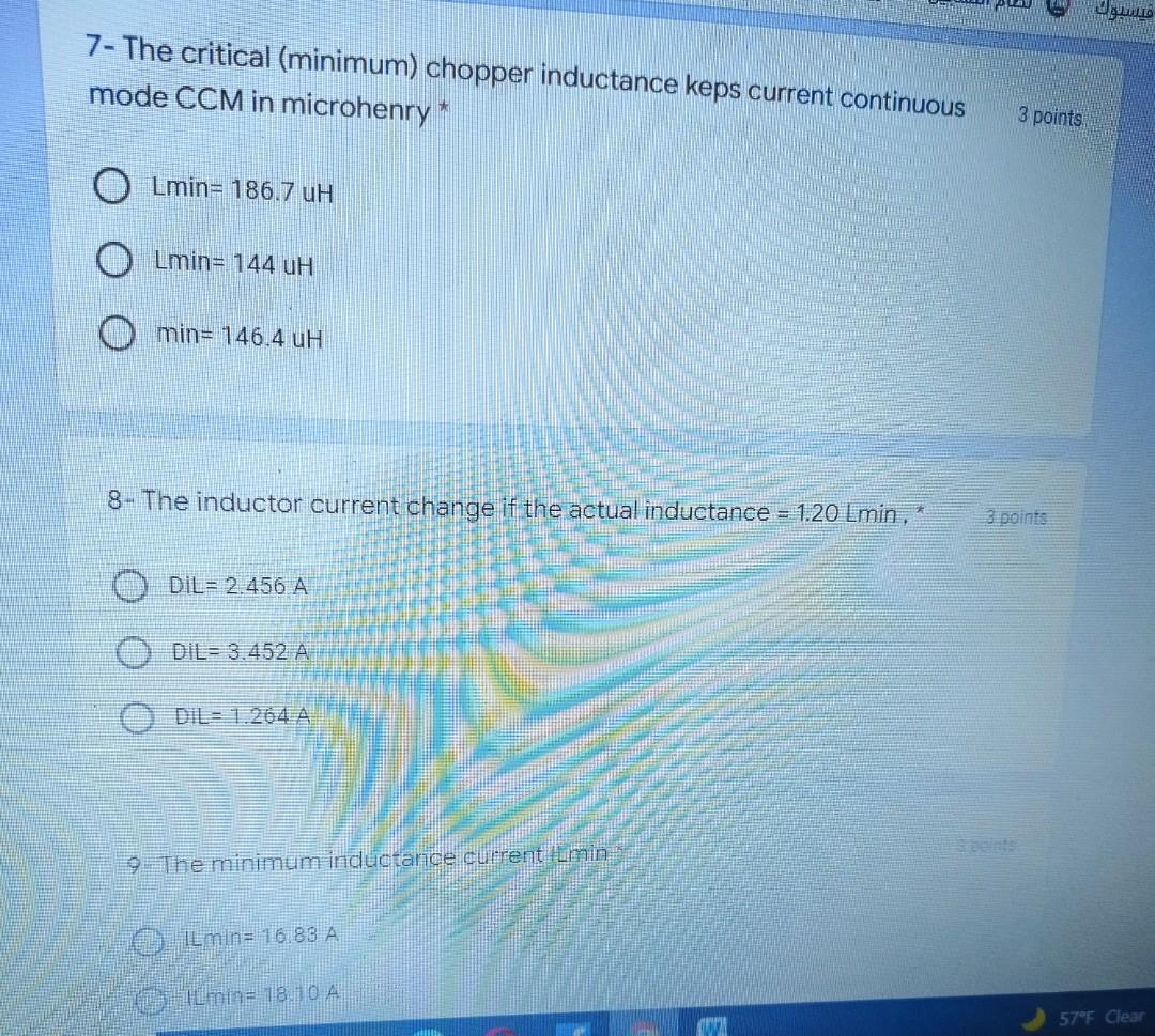 Solved DC Chopper on the below shown figure energizes a