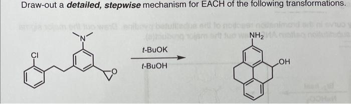 Solved Draw-out a detailed, stepwise mechanism for EACH of | Chegg.com