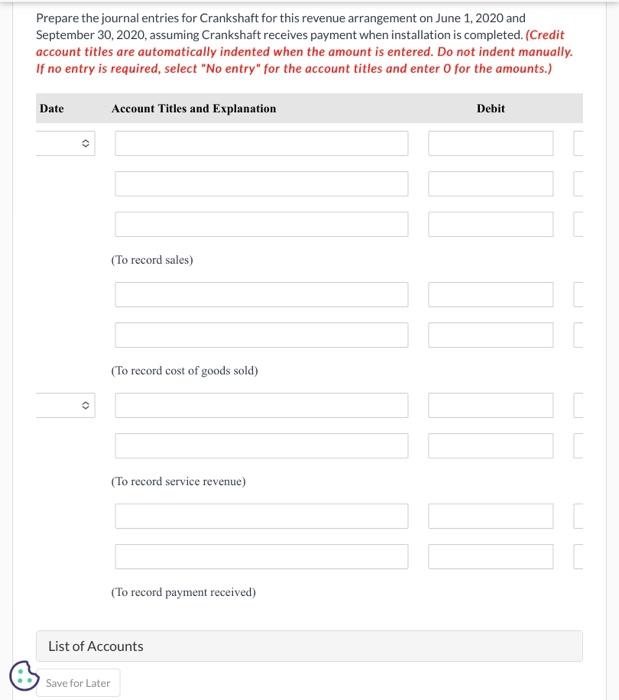 Solved Crankshaft Company manufactures equipment.