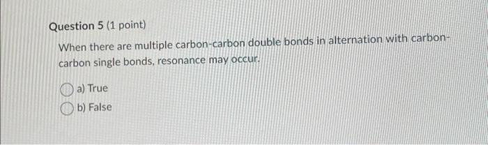 Solved An alkene is a hydrocarbon containing at least one | Chegg.com