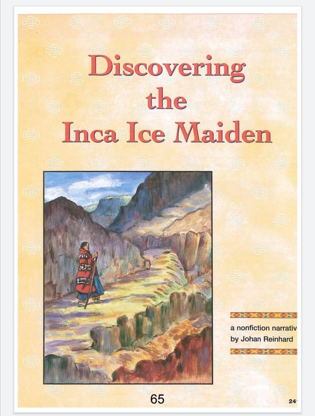 Discovering the Inca Ice Maiden ES a nonfiction | Chegg.com