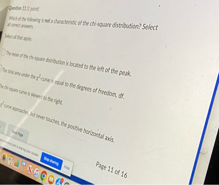 Solved Question 11 (1 point) Which of the following is not a | Chegg.com