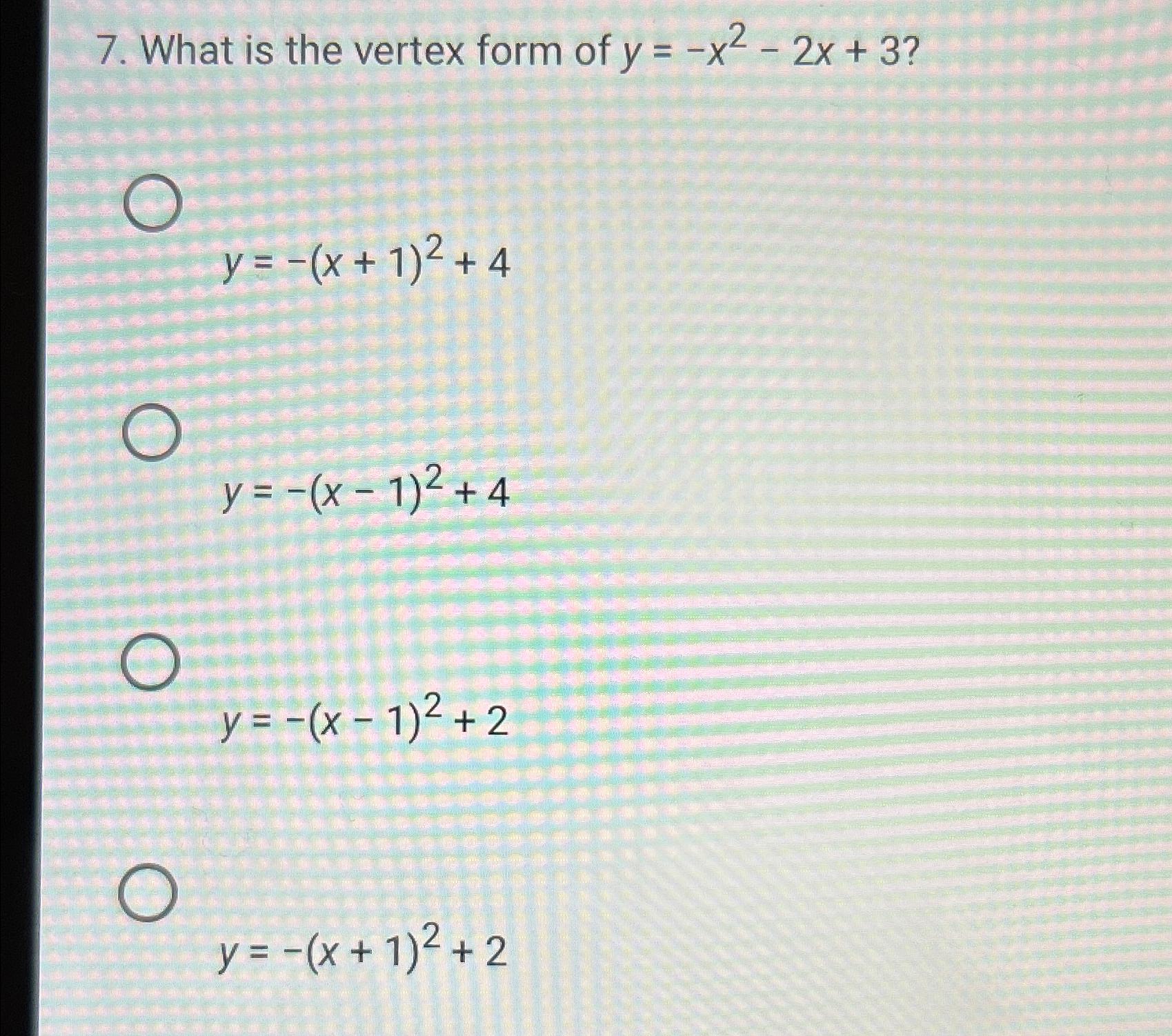 solved-what-is-the-vertex-form-of-chegg