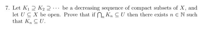 Solved Real Analysis: Prove the following problem based on | Chegg.com
