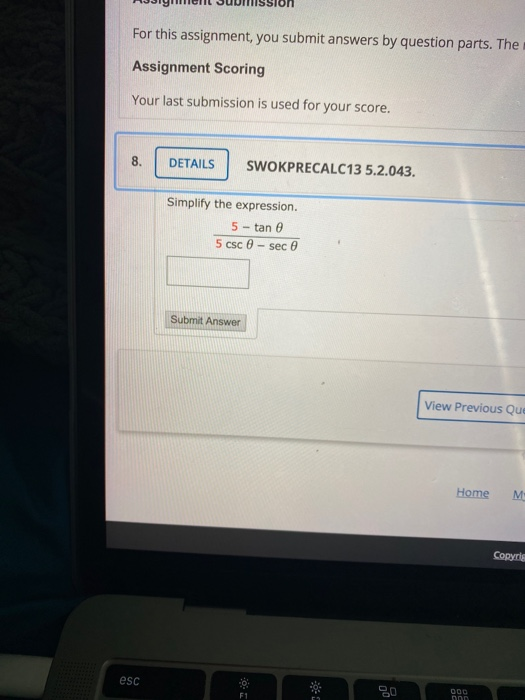 Solved For this assignment, you submit answers by question | Chegg.com