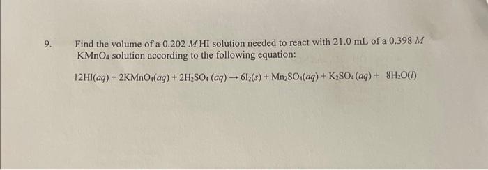 Solved Find the volume of a 0.202MHI solution needed to | Chegg.com