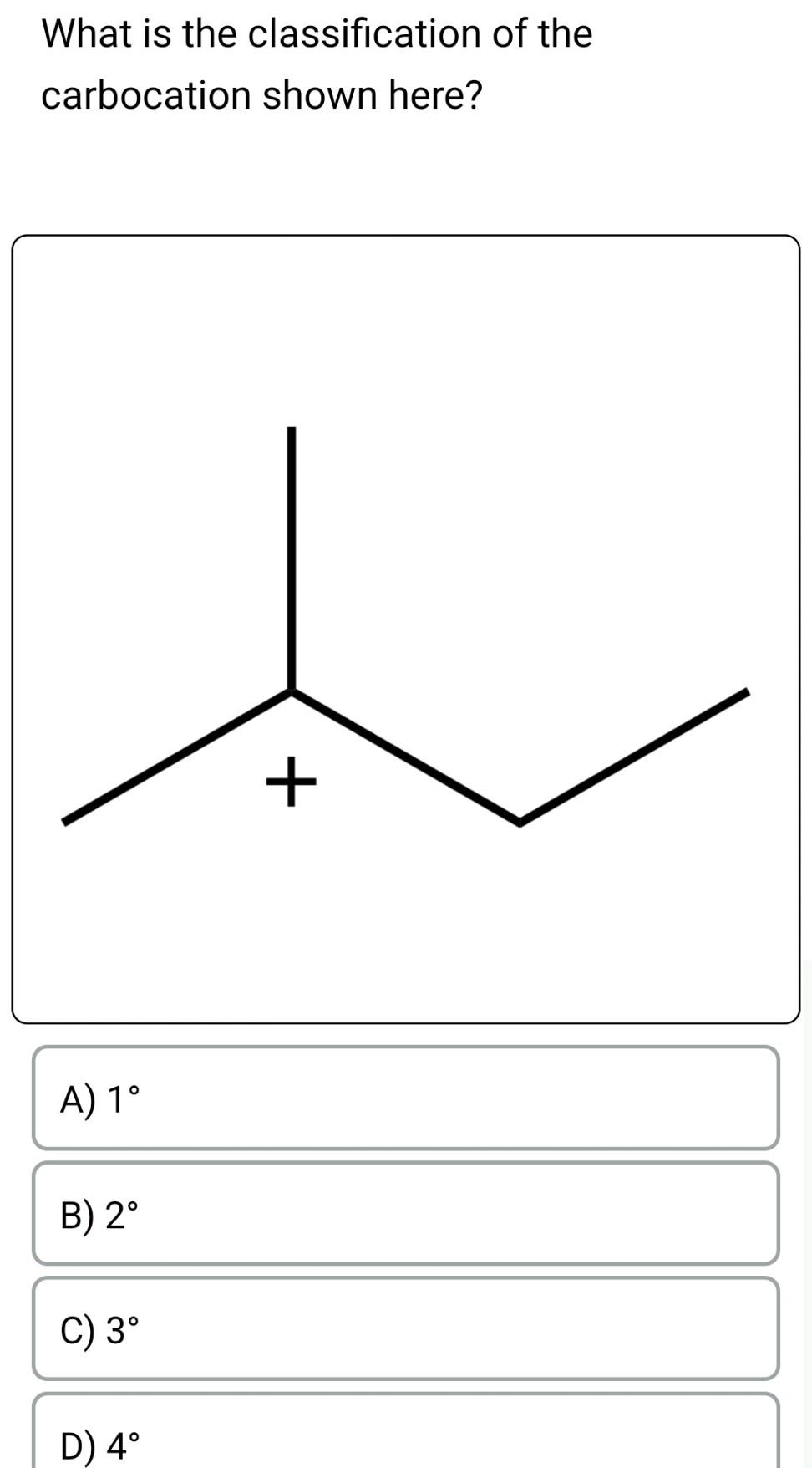 Solved Identify the carbocation that is stabilized by