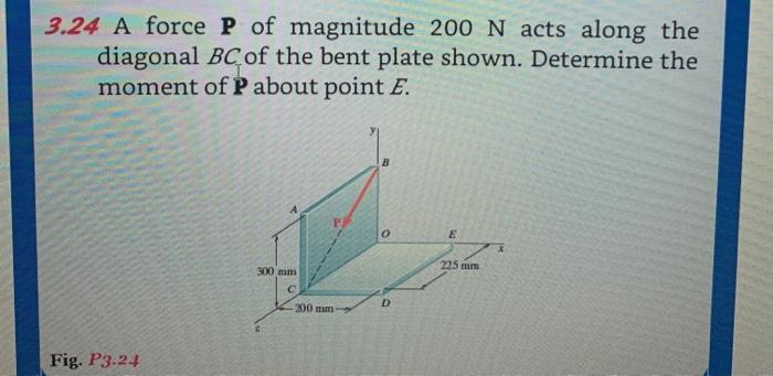 Solved 3.29 In Prob. 3.24, Determine The Perpendicular | Chegg.com