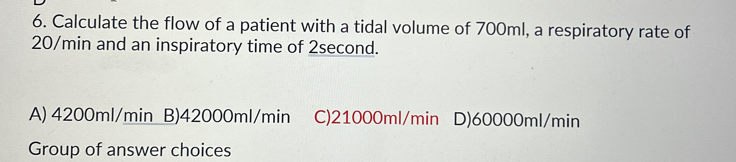 Solved Qué ﻿significa esto...Calculate the flow of a patient