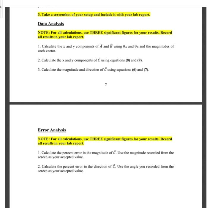 Instructions: Turn in this page, screenshot AND your | Chegg.com