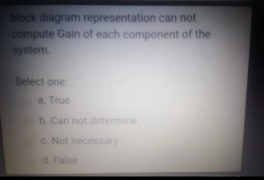 Solved block diagram representation can not compute Gain of | Chegg.com