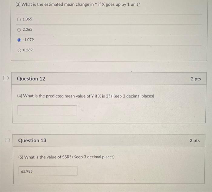 Solved Given The Following Excel Output, Answer The | Chegg.com