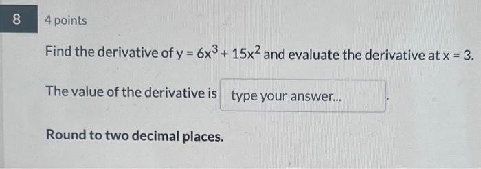 derivative of x 3 6x 2