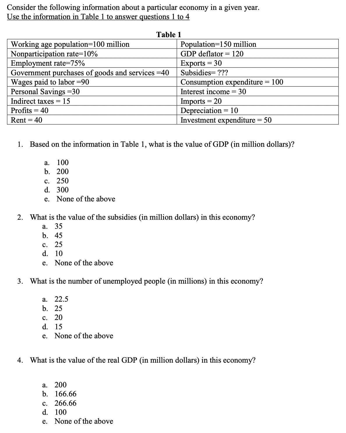 Solved Based on the information in Table 1, ﻿what is the | Chegg.com