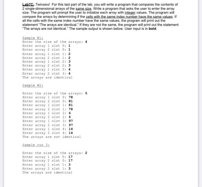 Solved Lab 7A: Thank you, Grace Hopper. You may have heard | Chegg.com