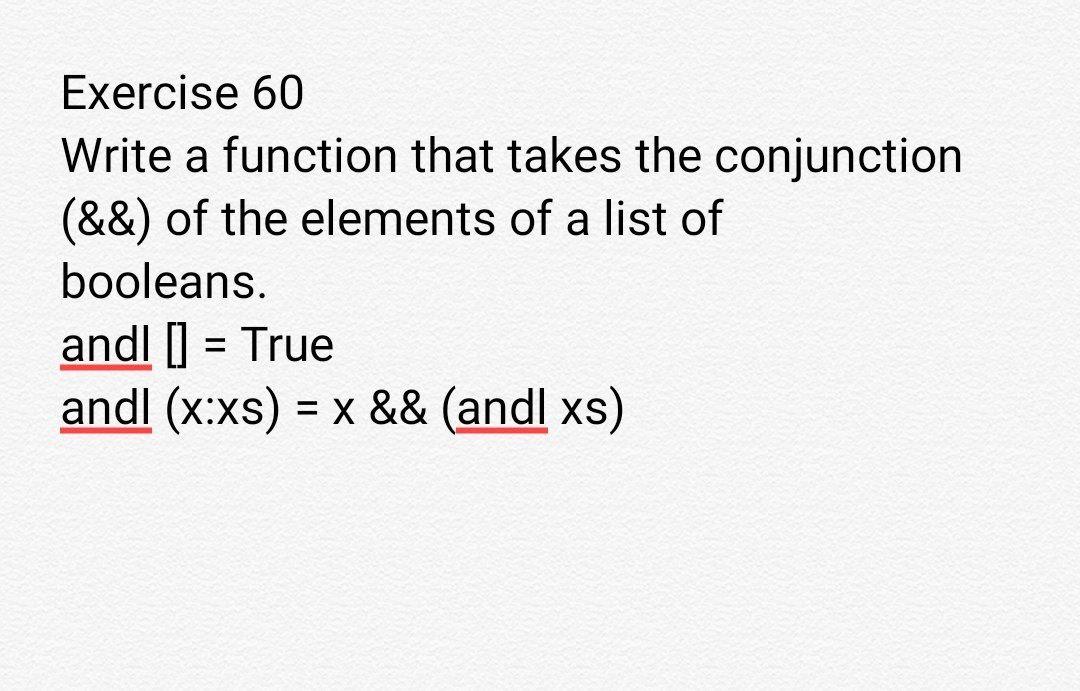 Solved Exercise 60 Write a function that takes the | Chegg.com