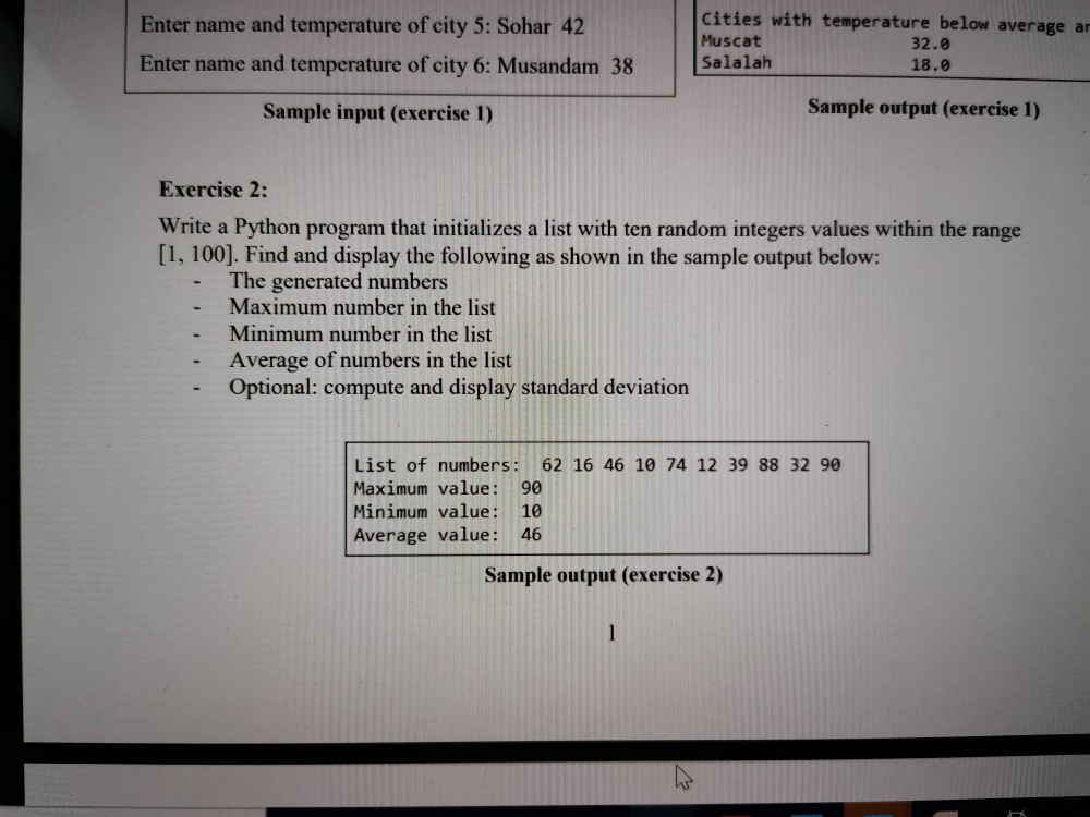 Solved I need the the algorithm and the code of this | Chegg.com